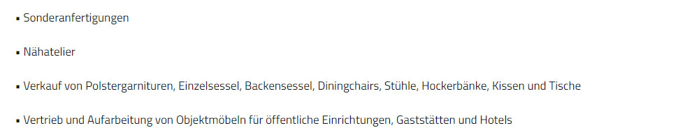 Polster Fachmann 