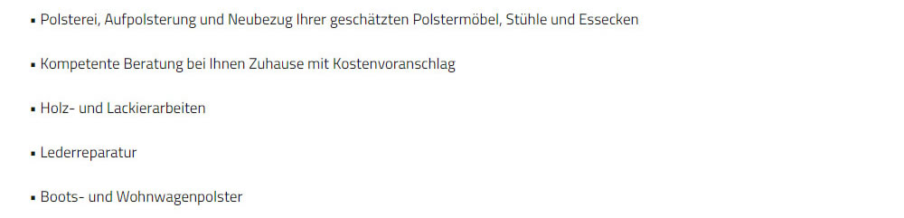 Polstermöbel in  Otter - Groß Todtshorn, Klein Todtshorn, Knick, Ottermoor, Schillingsbostel und Todtshorn, Wümmegrund